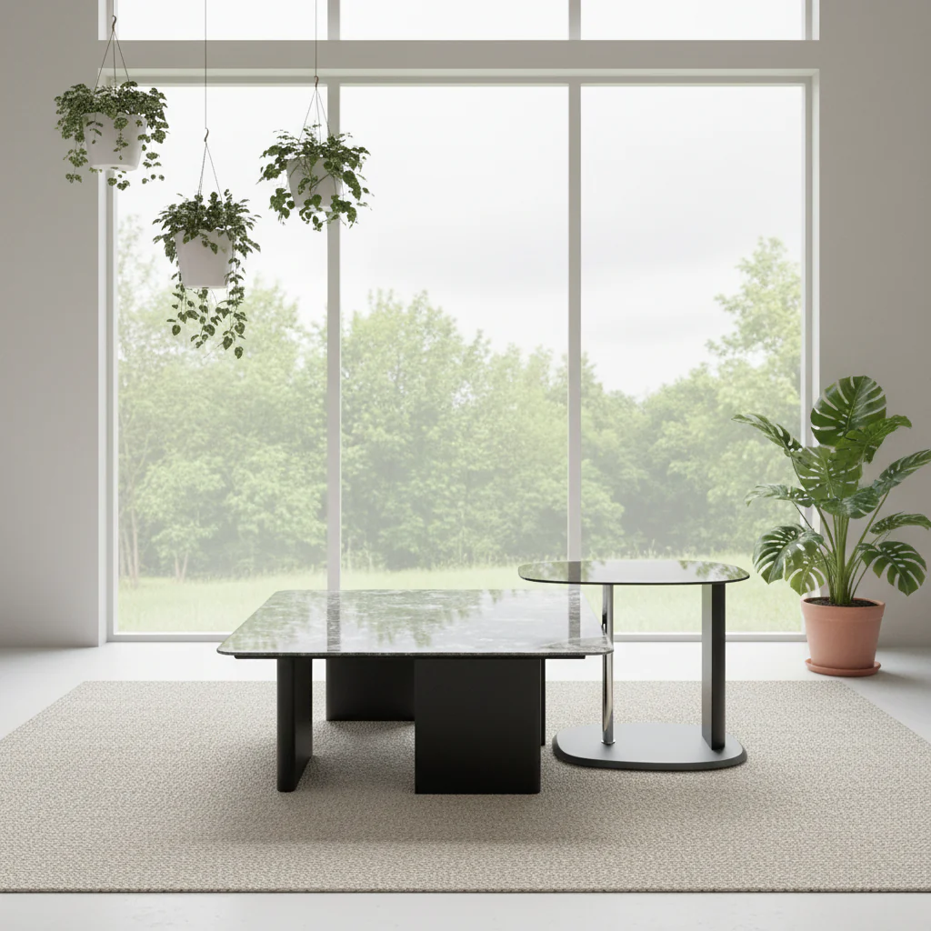 Absolute Marble Coffee Table & Side Table - Image 2