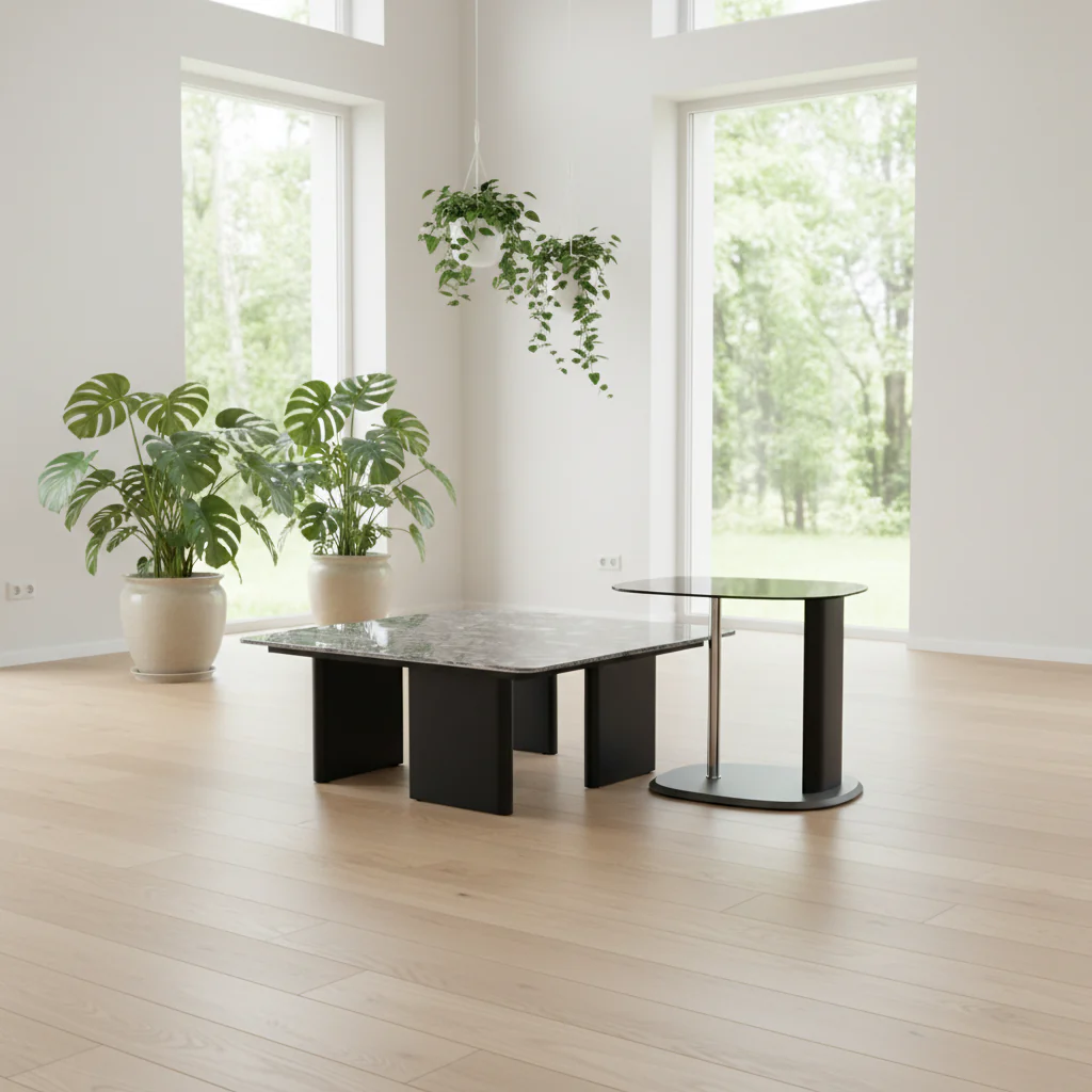 Absolute Marble Coffee Table & Side Table - Image 3