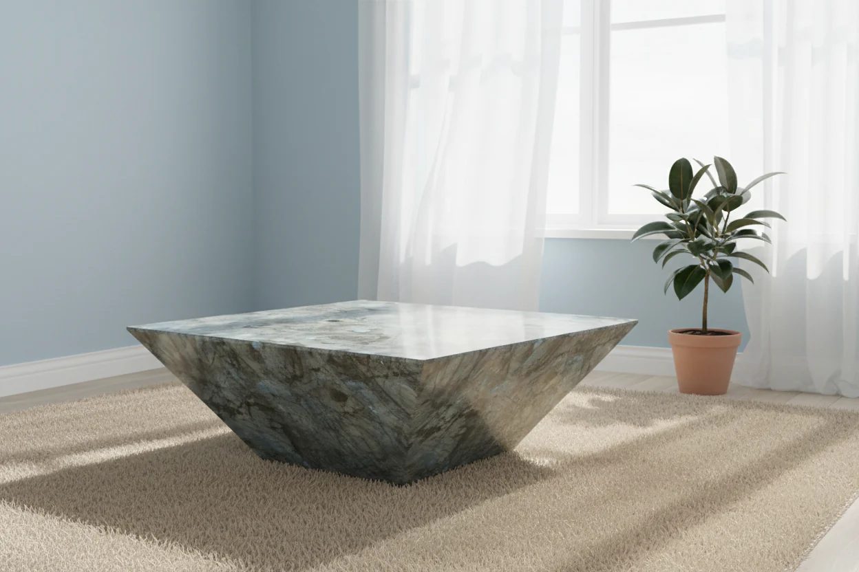 Alba Marble Coffee Table - Image 2