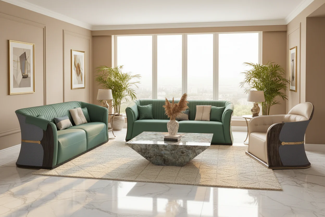 Alba Marble Coffee Table - Image 8