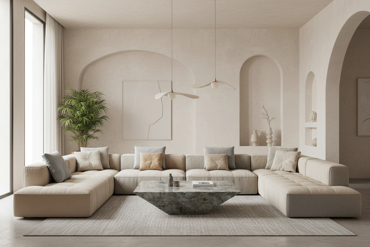 Alba Marble Coffee Table - Image 9