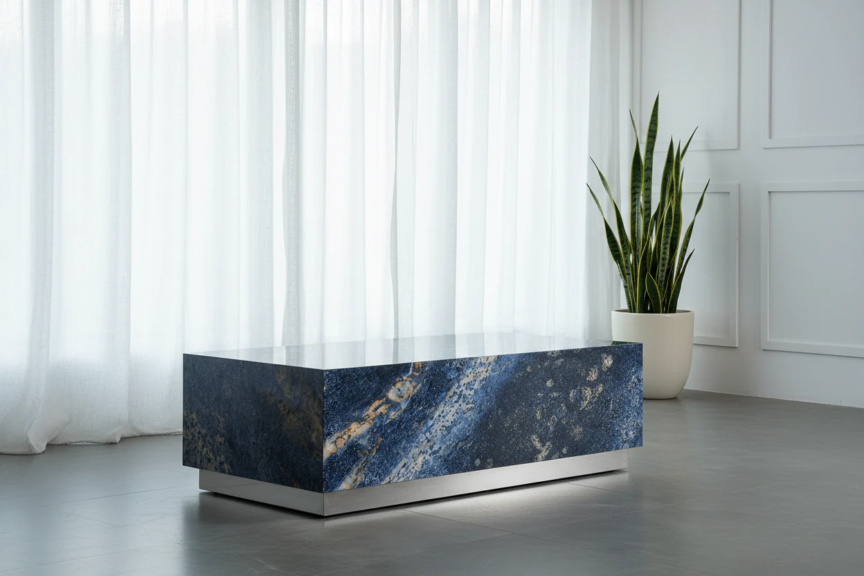 Aphrodite Sintered Stone Rectangular Coffee Table - Image 5