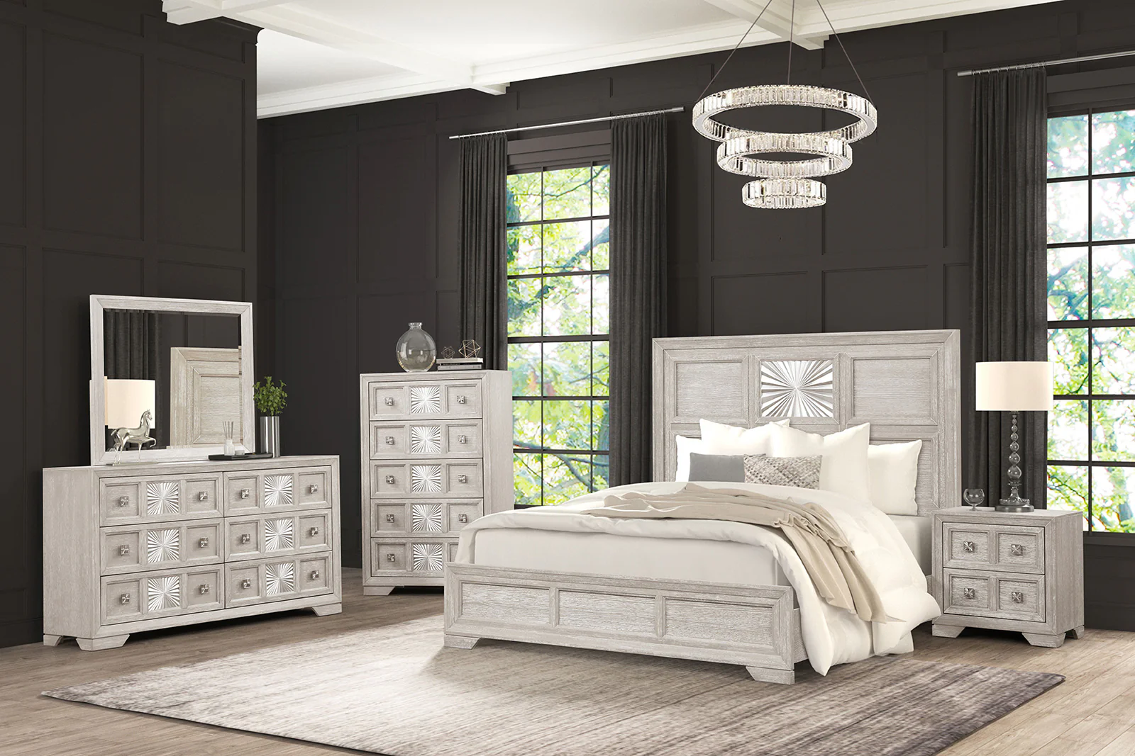 Argenthart Traditional Bed