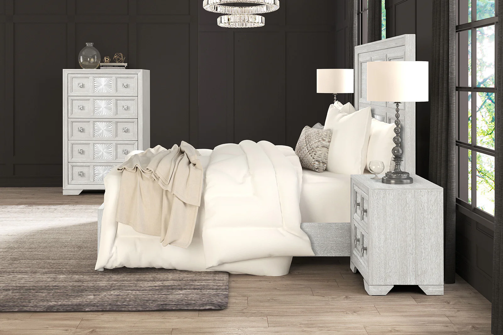 Argenthart Traditional Bed - Image 4