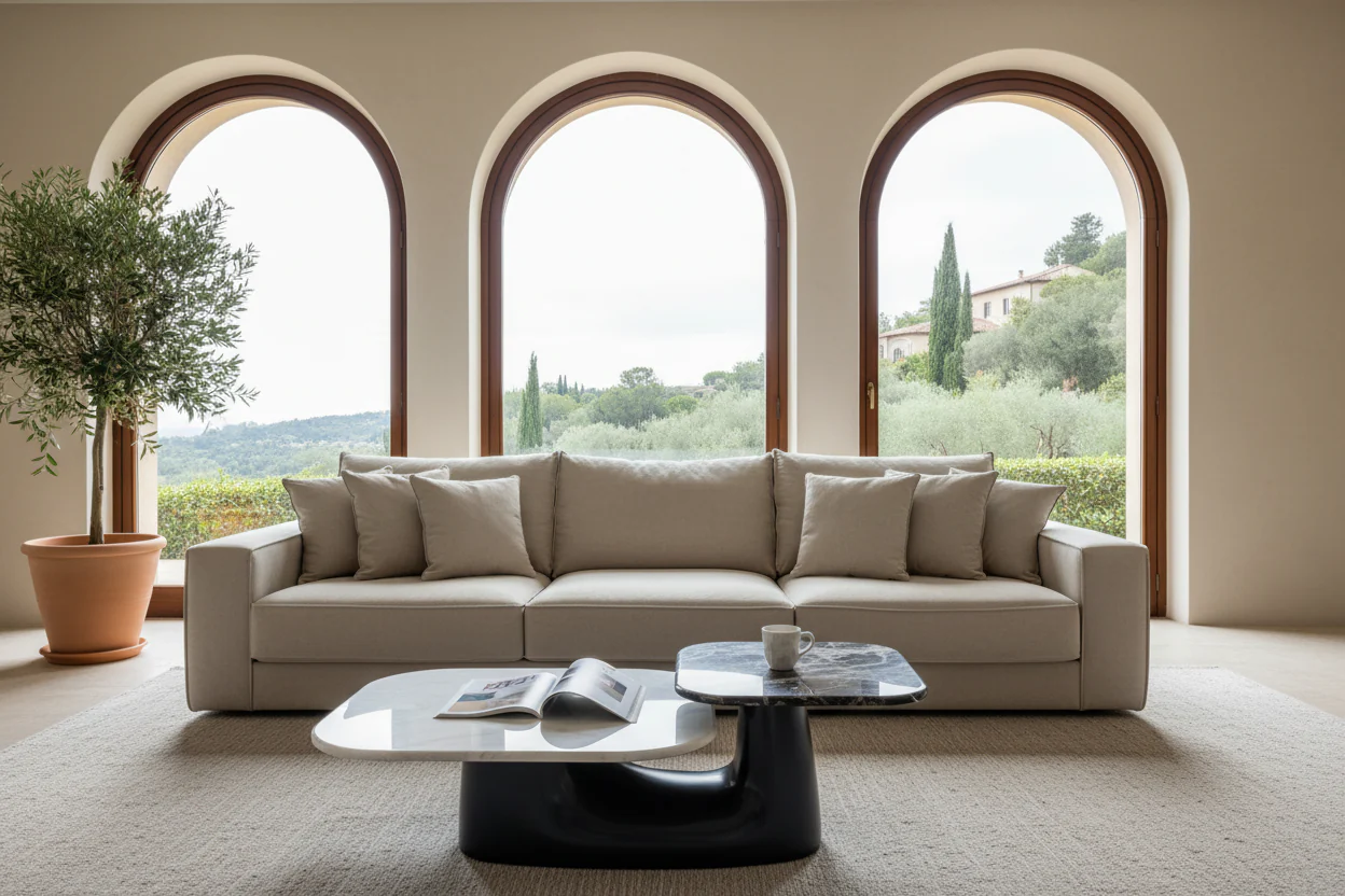 Aria Marble Coffee Table - Image 4