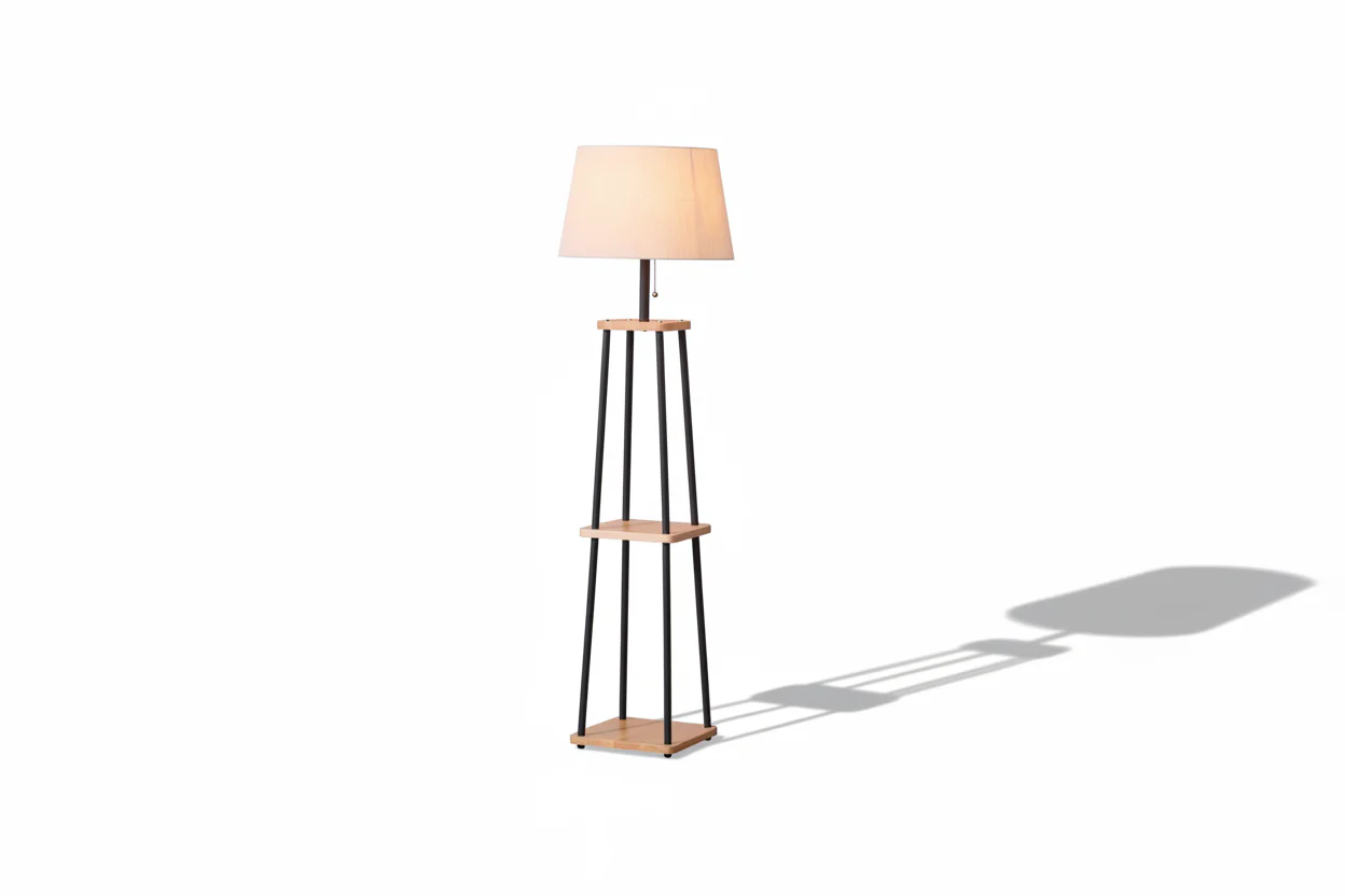 Arlo Shelf Floor Lamp
