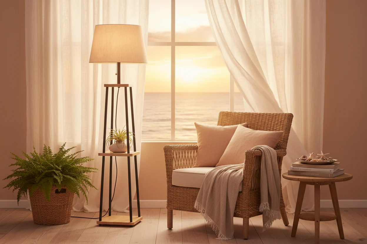 Arlo Shelf Floor Lamp - Image 2