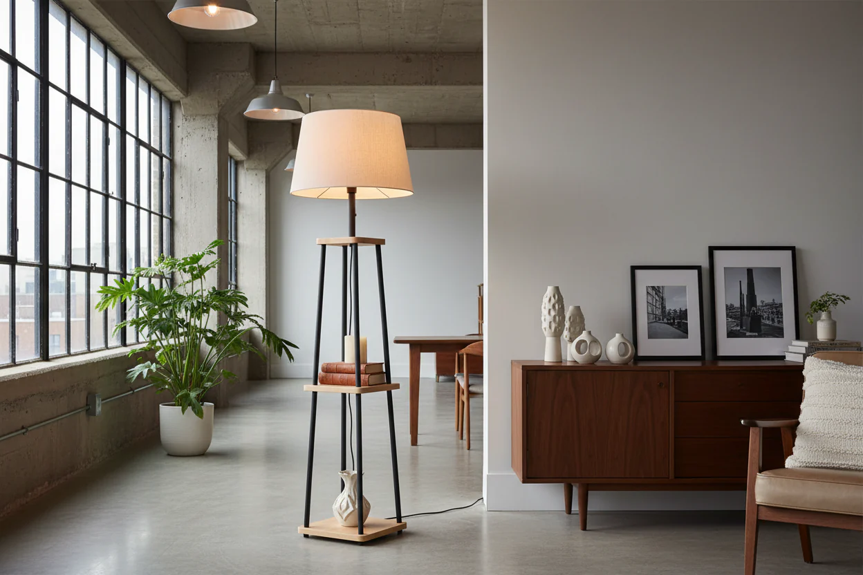 Arlo Shelf Floor Lamp - Image 8