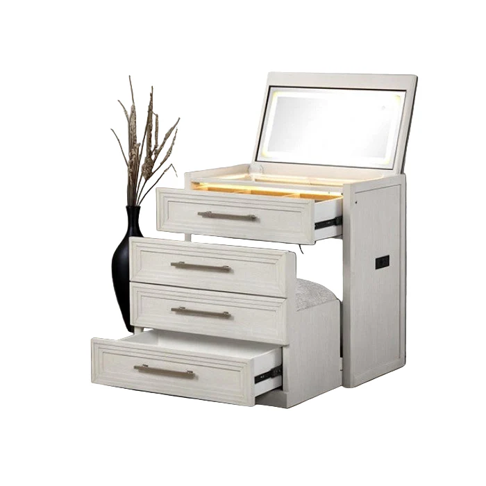 Ashburton Vanity Set with Stool – Contemporary