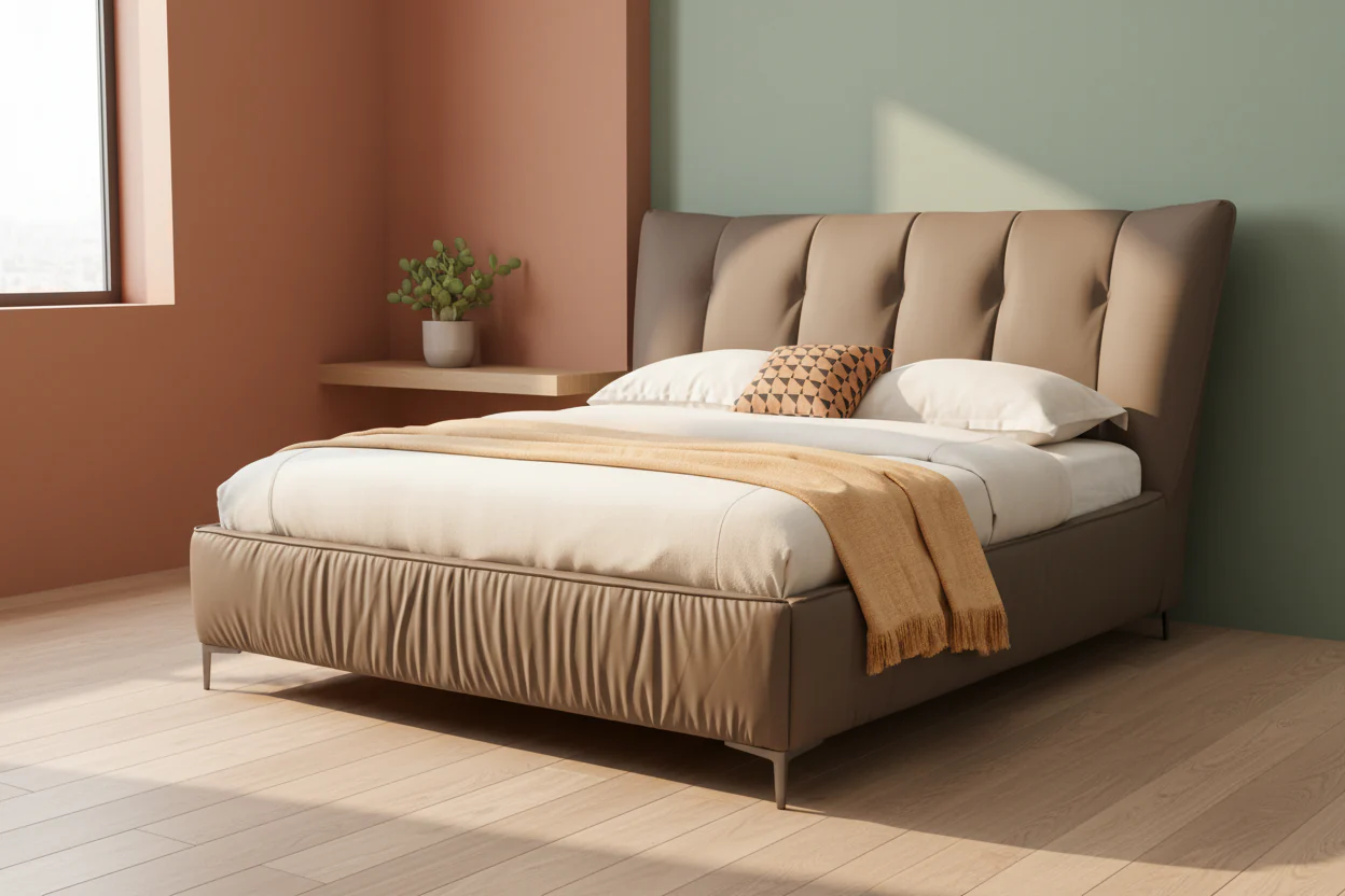 Aurora Luxe Upholstered Bed - Image 10