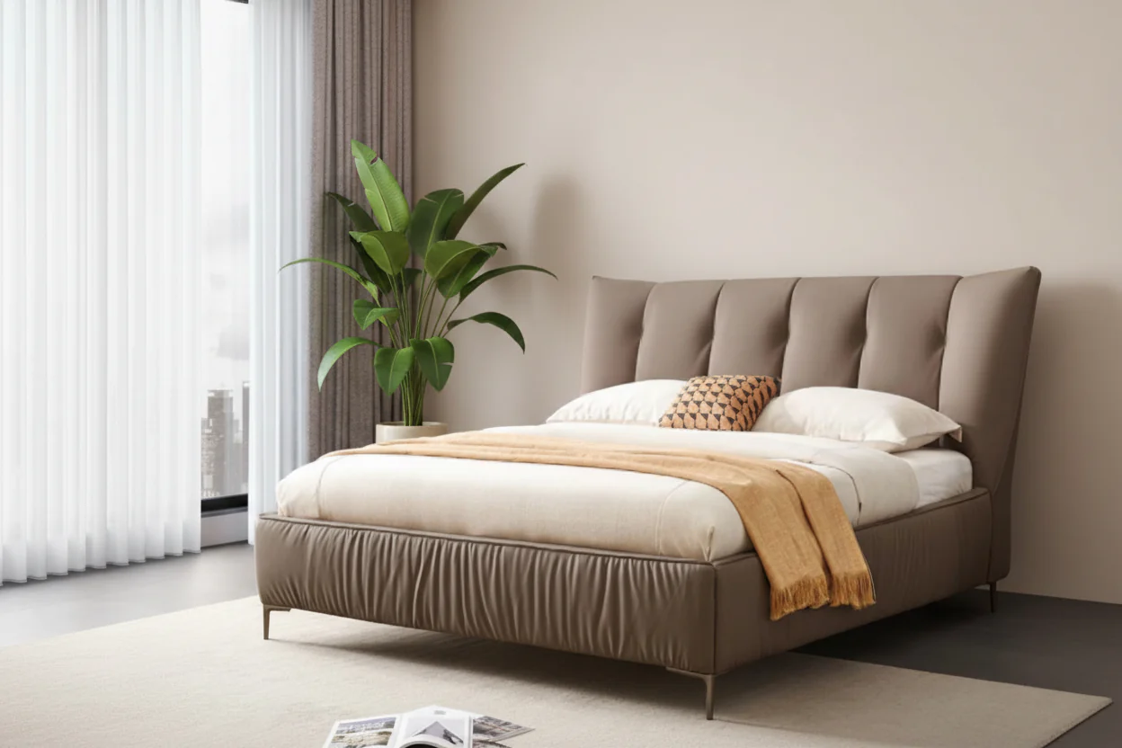 Aurora Luxe Upholstered Bed - Image 4