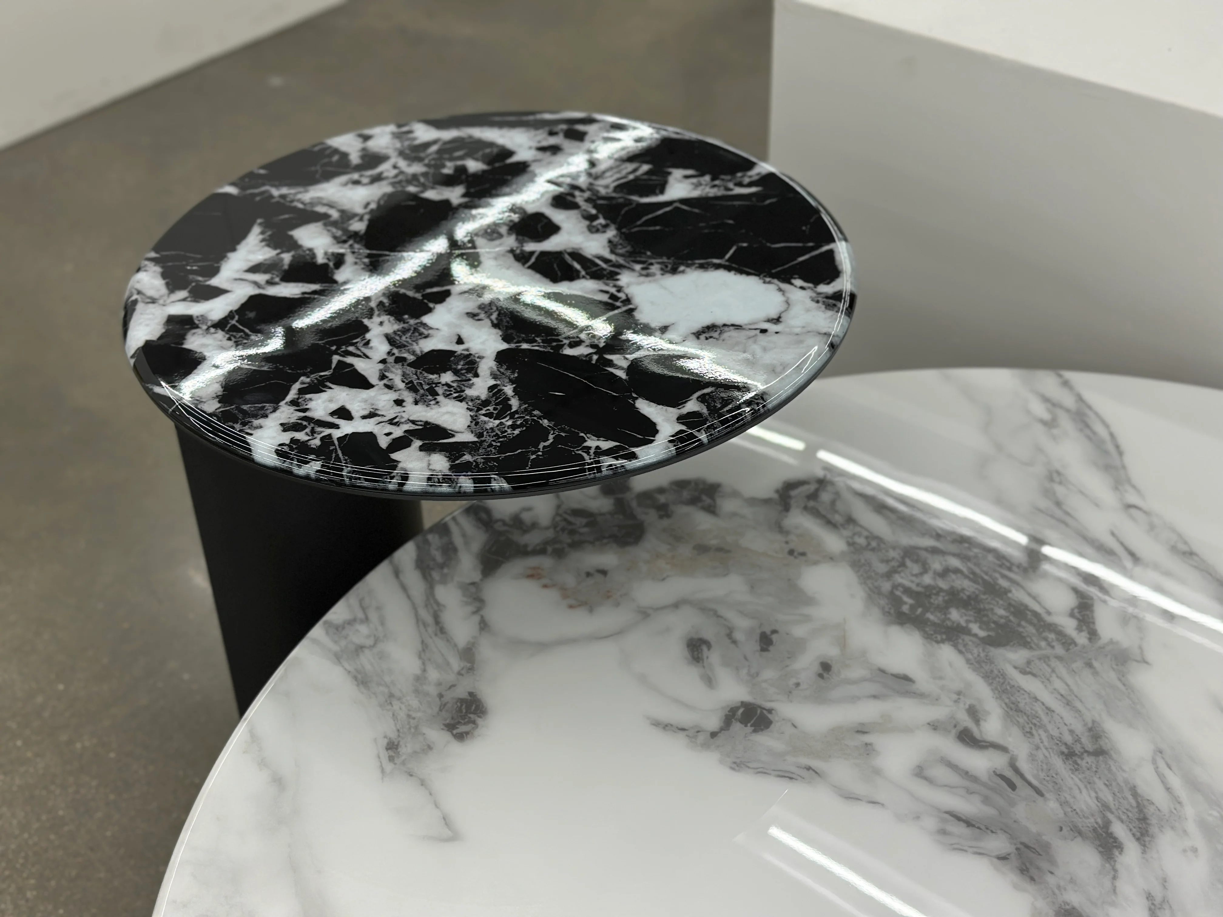 Aurora Marble Coffee Table Set - Image 9