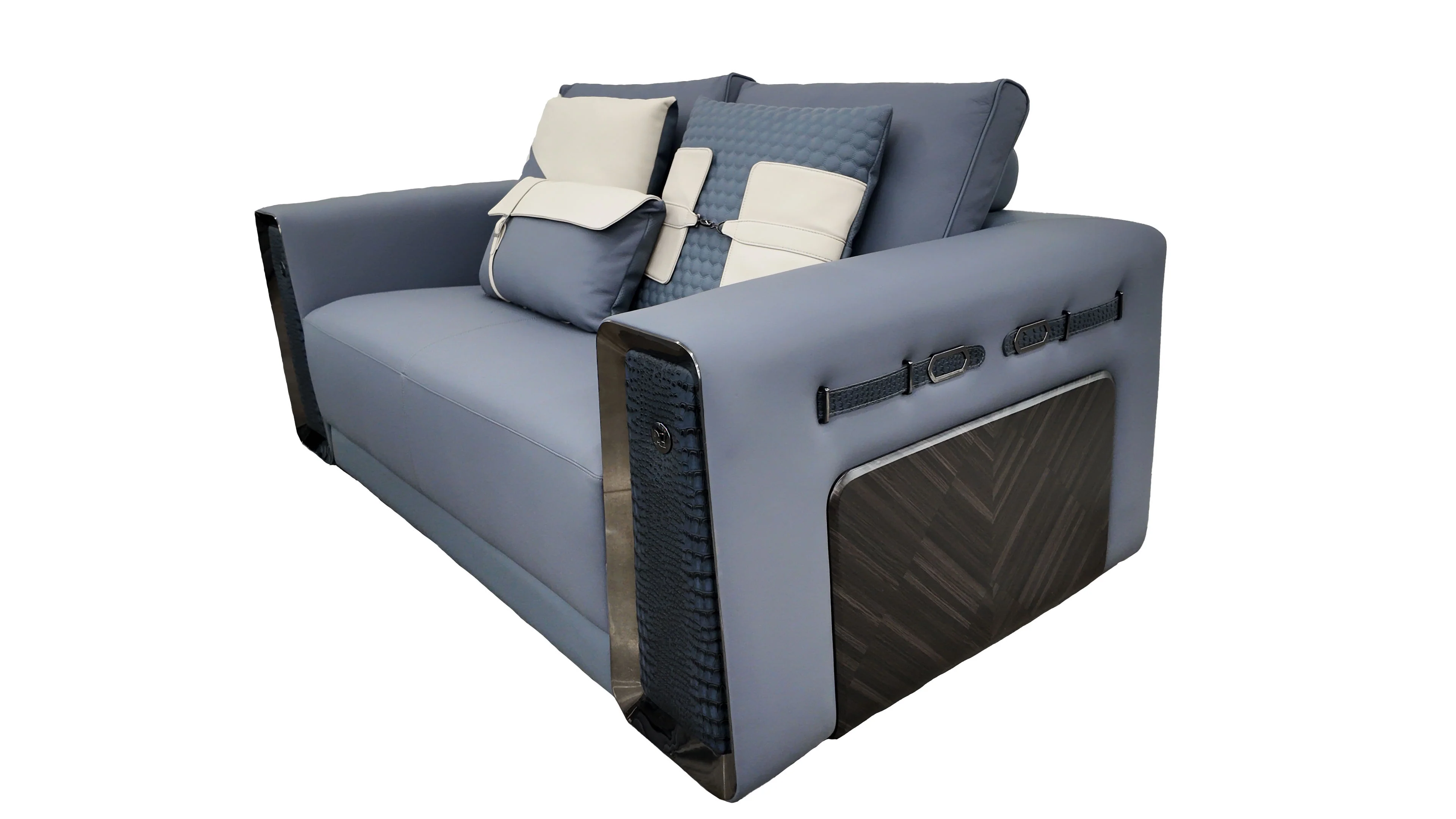 Azure Luxe Sofa Set - Image 9