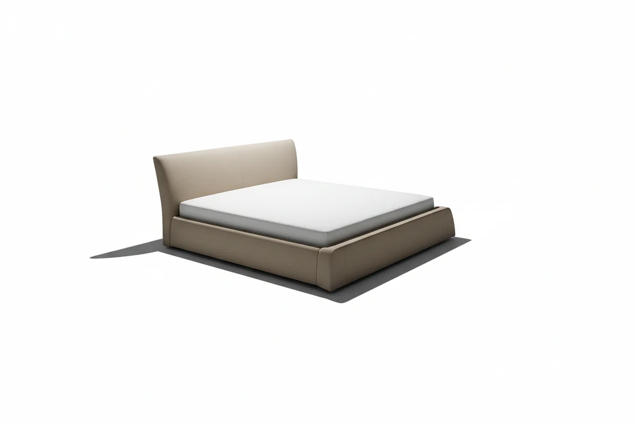 Baxter Upholstered Platform Bed - Image 13