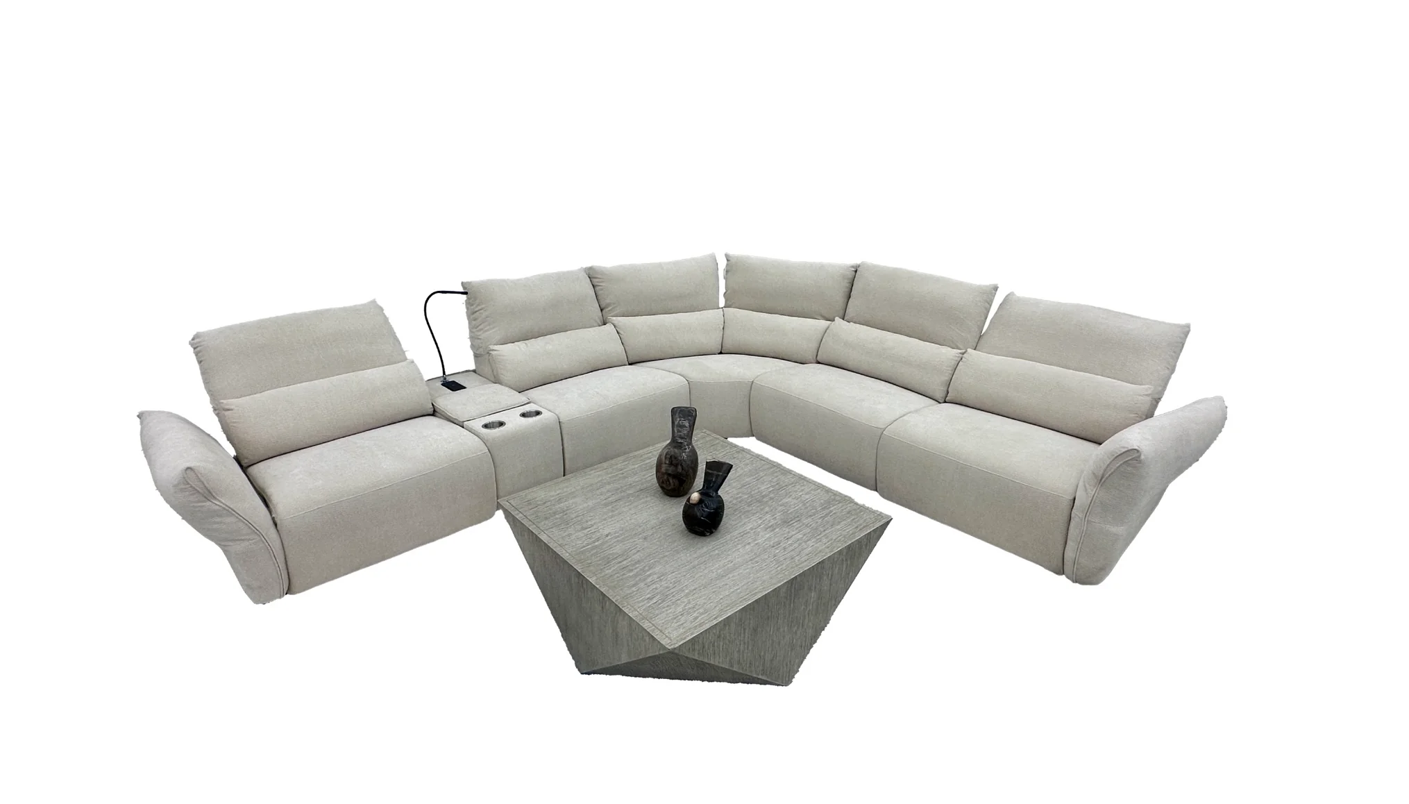 Begonia Modern Motion Sectional - Image 9