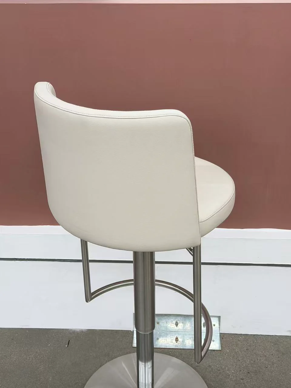 Bergen Modern Adjustable Bar Chair - Image 3