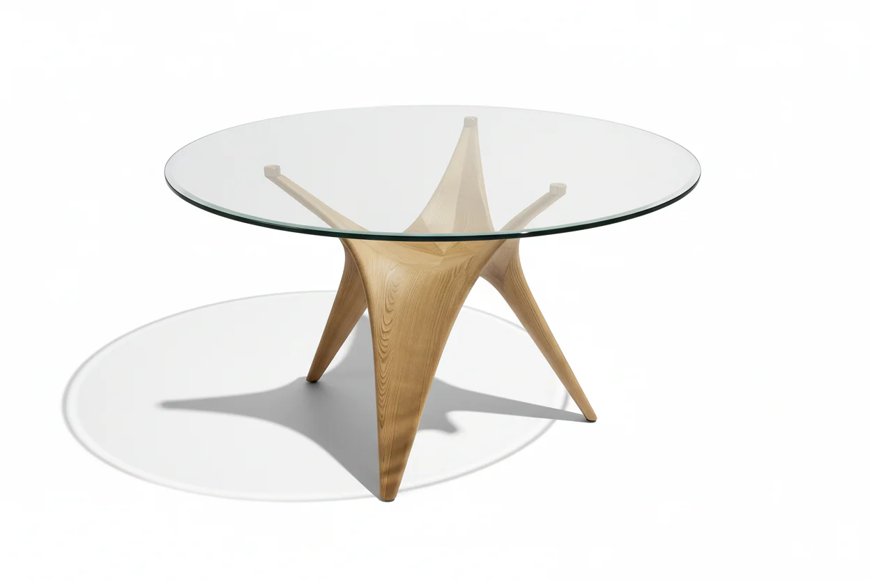 Beryl Glass Dining Table