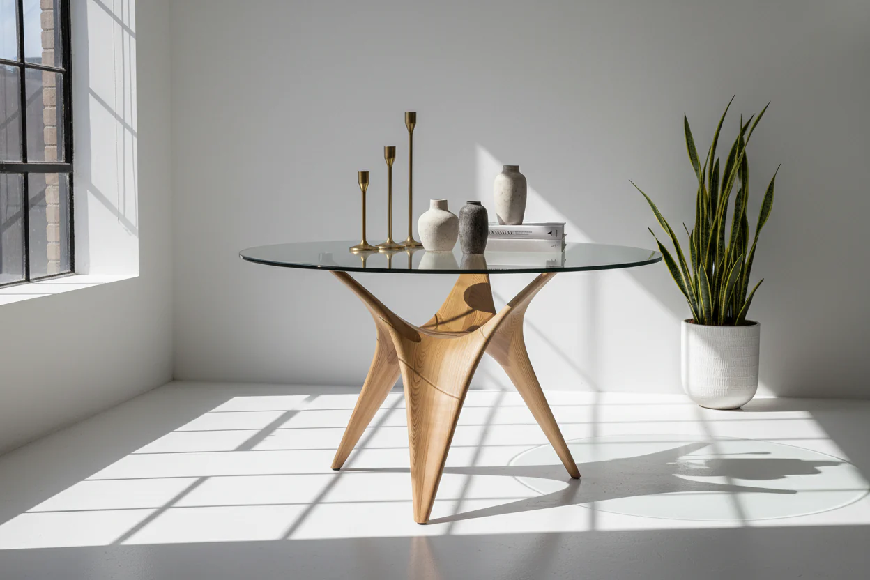 Beryl Glass Dining Table - Image 12
