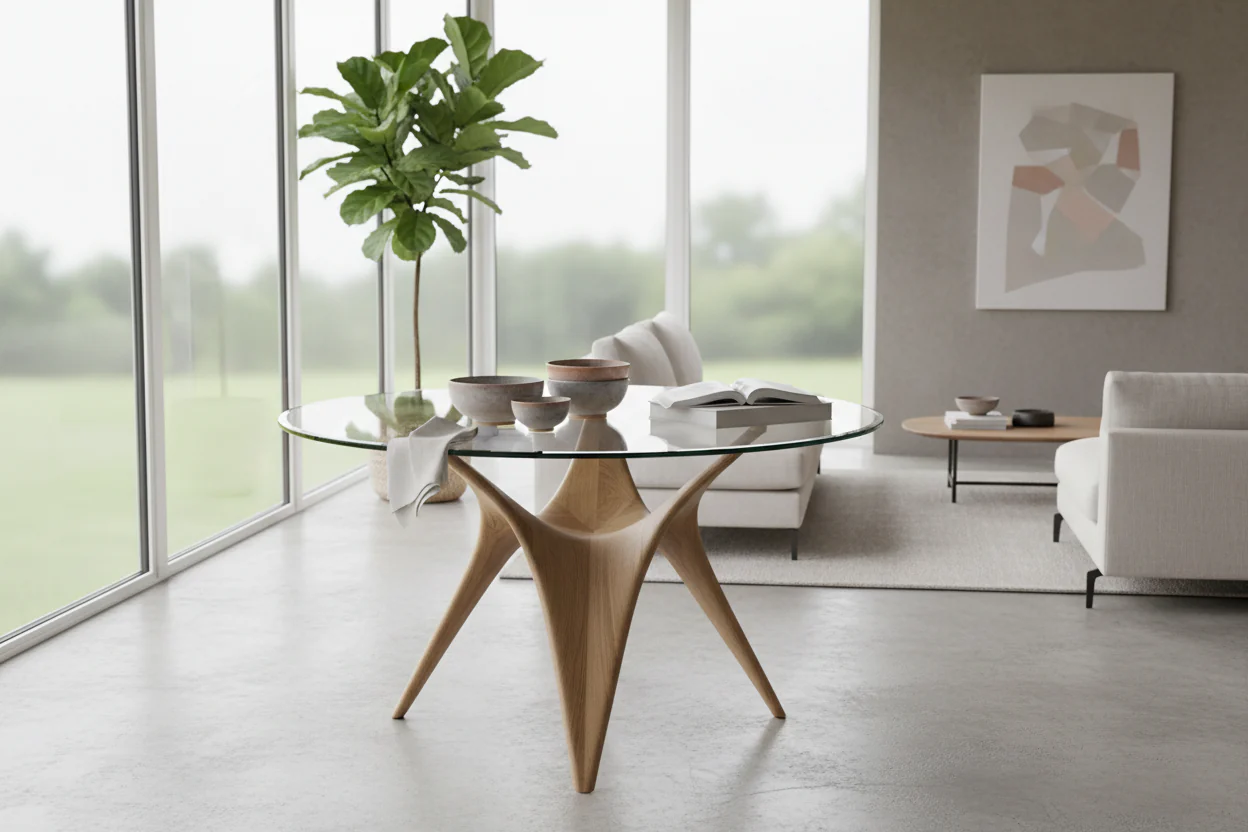 Beryl Glass Dining Table - Image 4