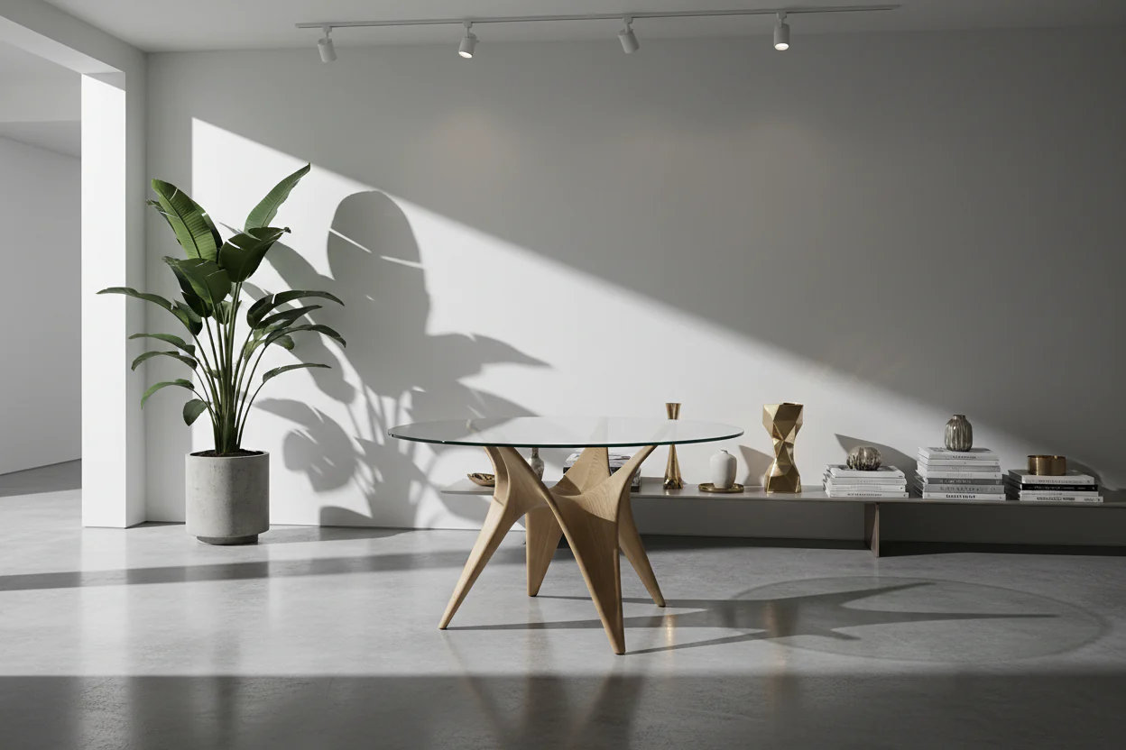 Beryl Glass Dining Table - Image 5