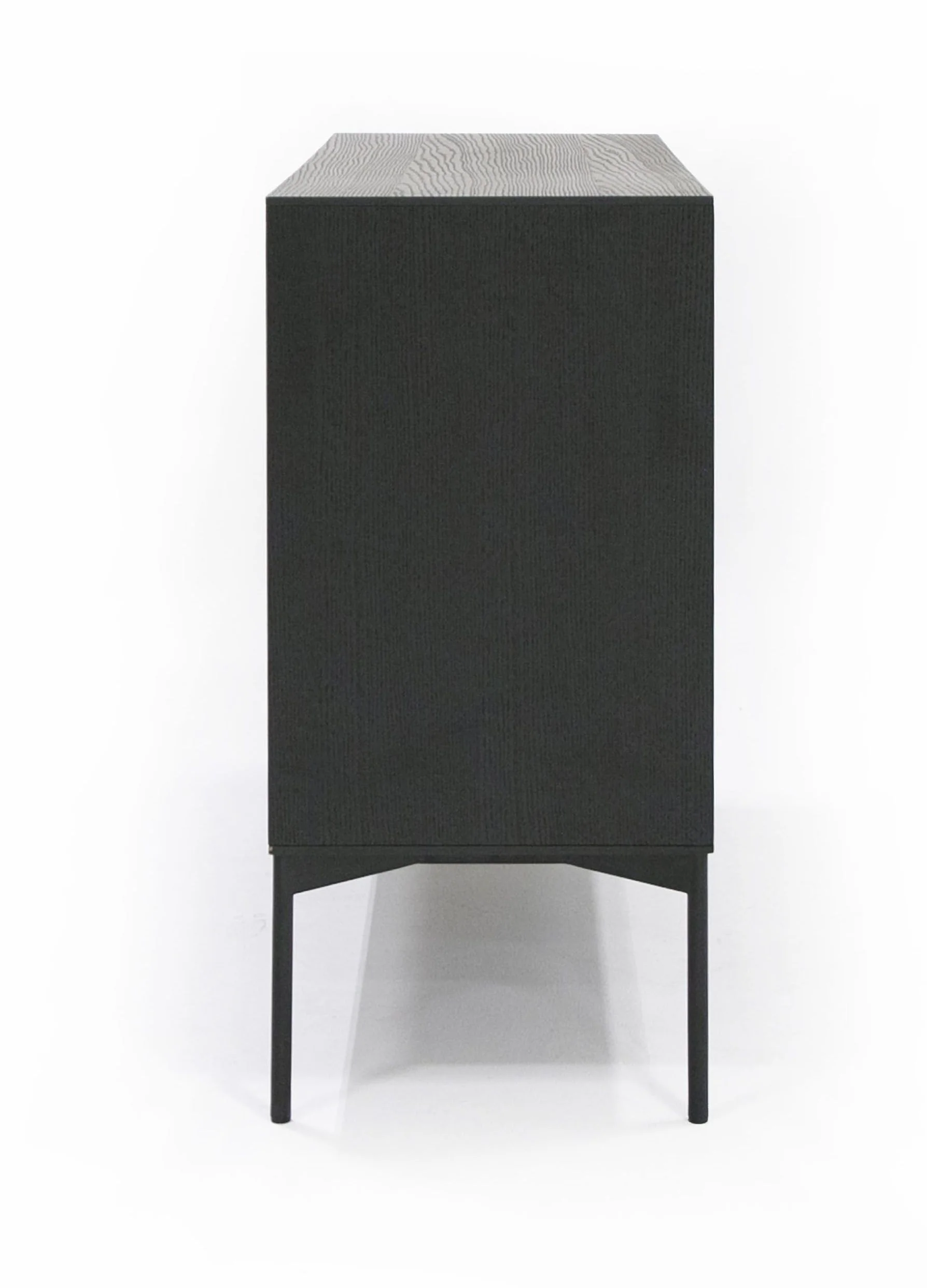 Black Oak Louvered Buffet - Image 6