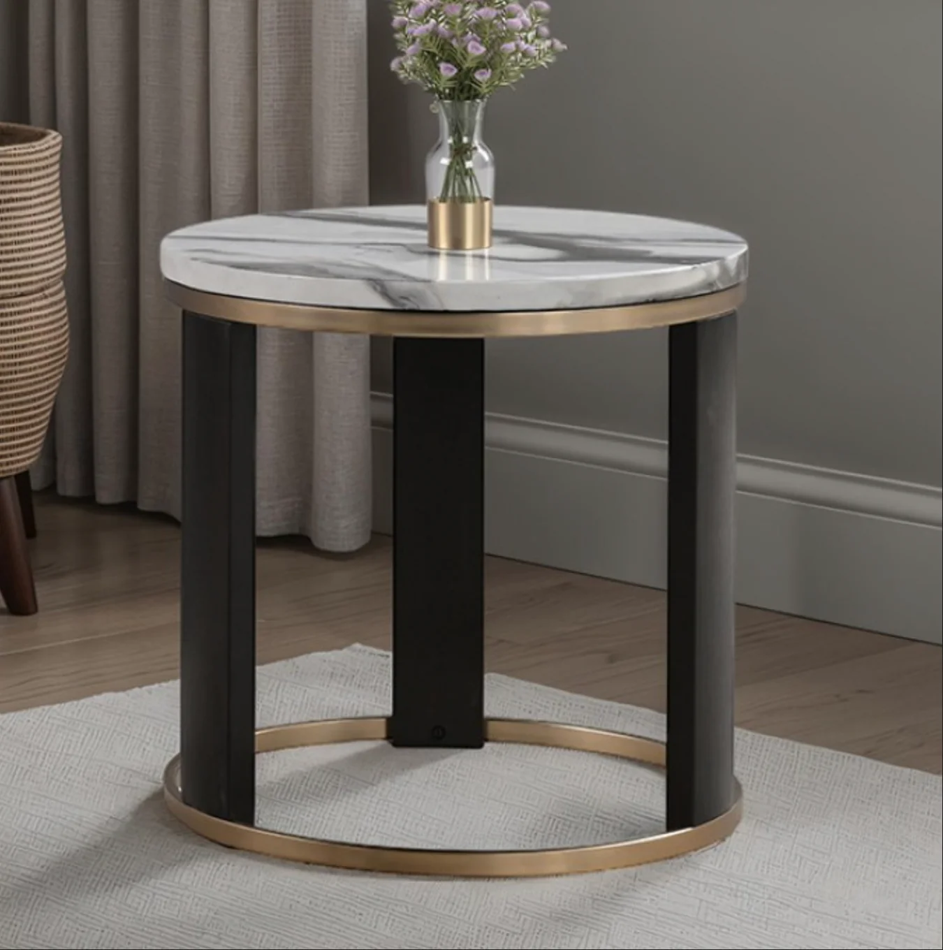 Bogor Round End Table - Image 2
