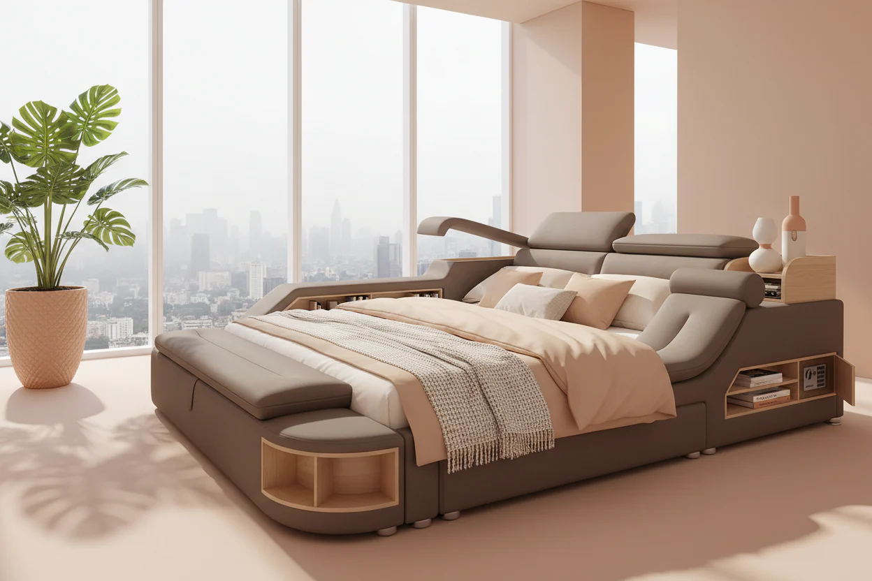 Cardinal Modern Multifunctional Bed - Image 3