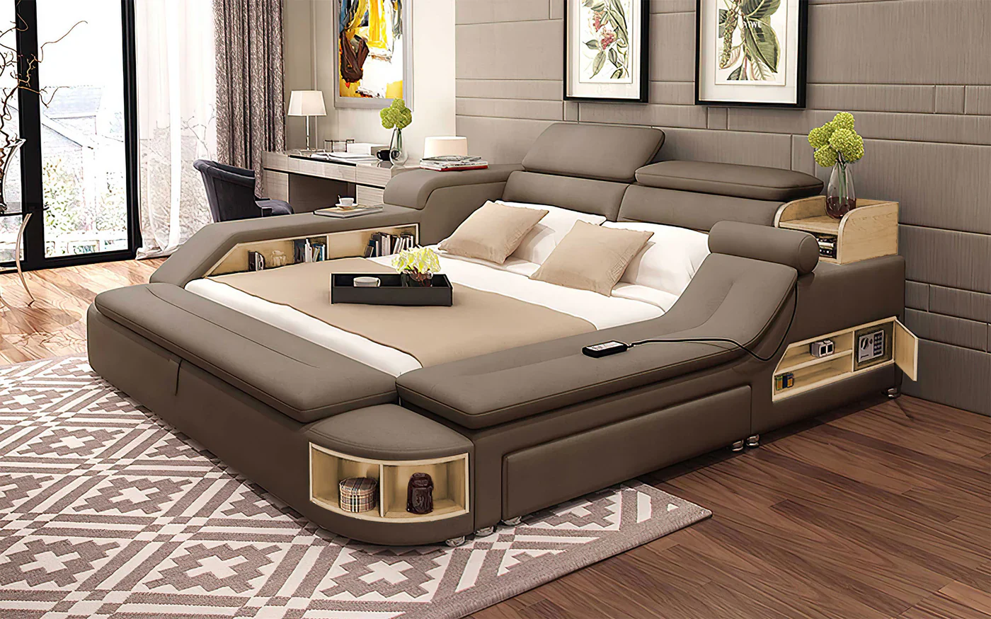 Cardinal Modern Multifunctional Bed - Image 4