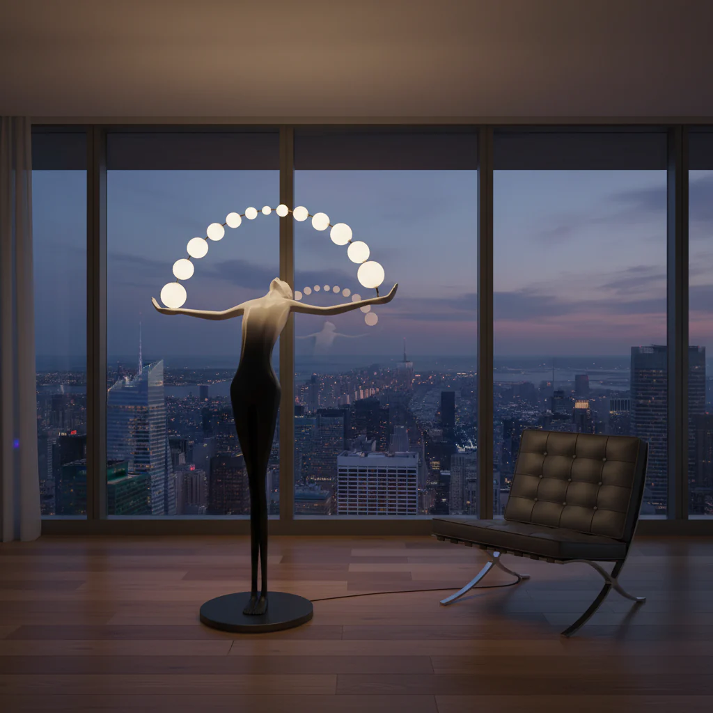 Celestia Liberty Orbit Floor Lamp - Image 6