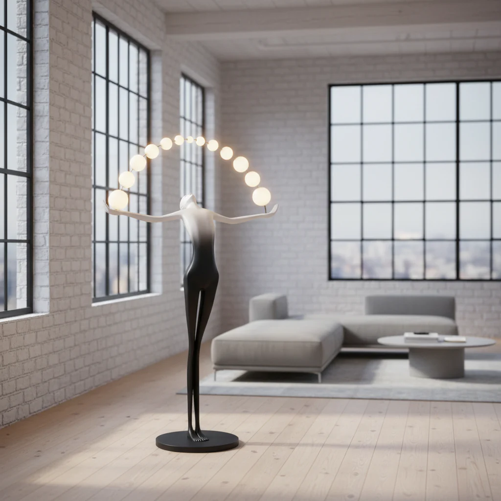 Celestia Liberty Orbit Floor Lamp - Image 8