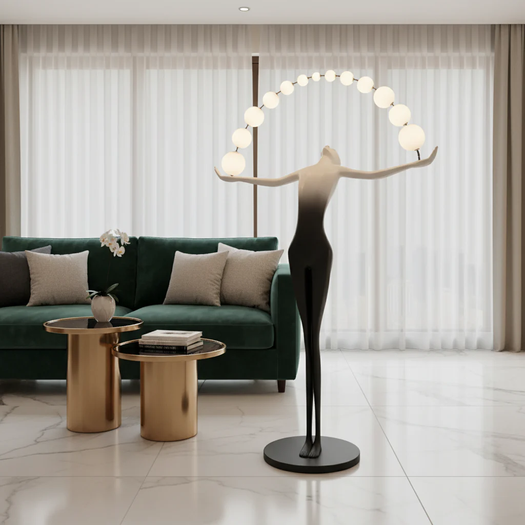 Celestia Liberty Orbit Floor Lamp - Image 9