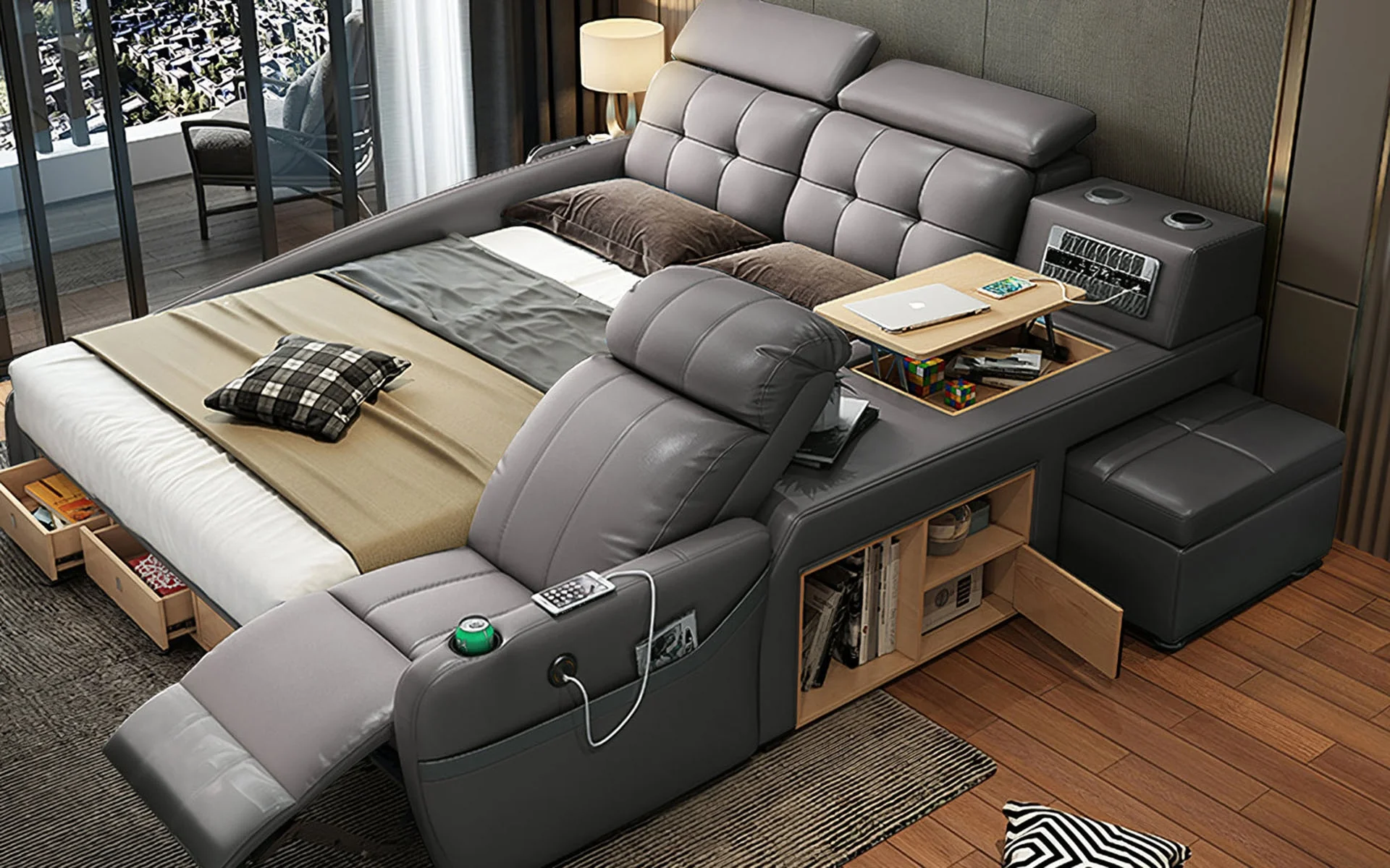 Celestia Multifunctional Smart Bed - Image 24