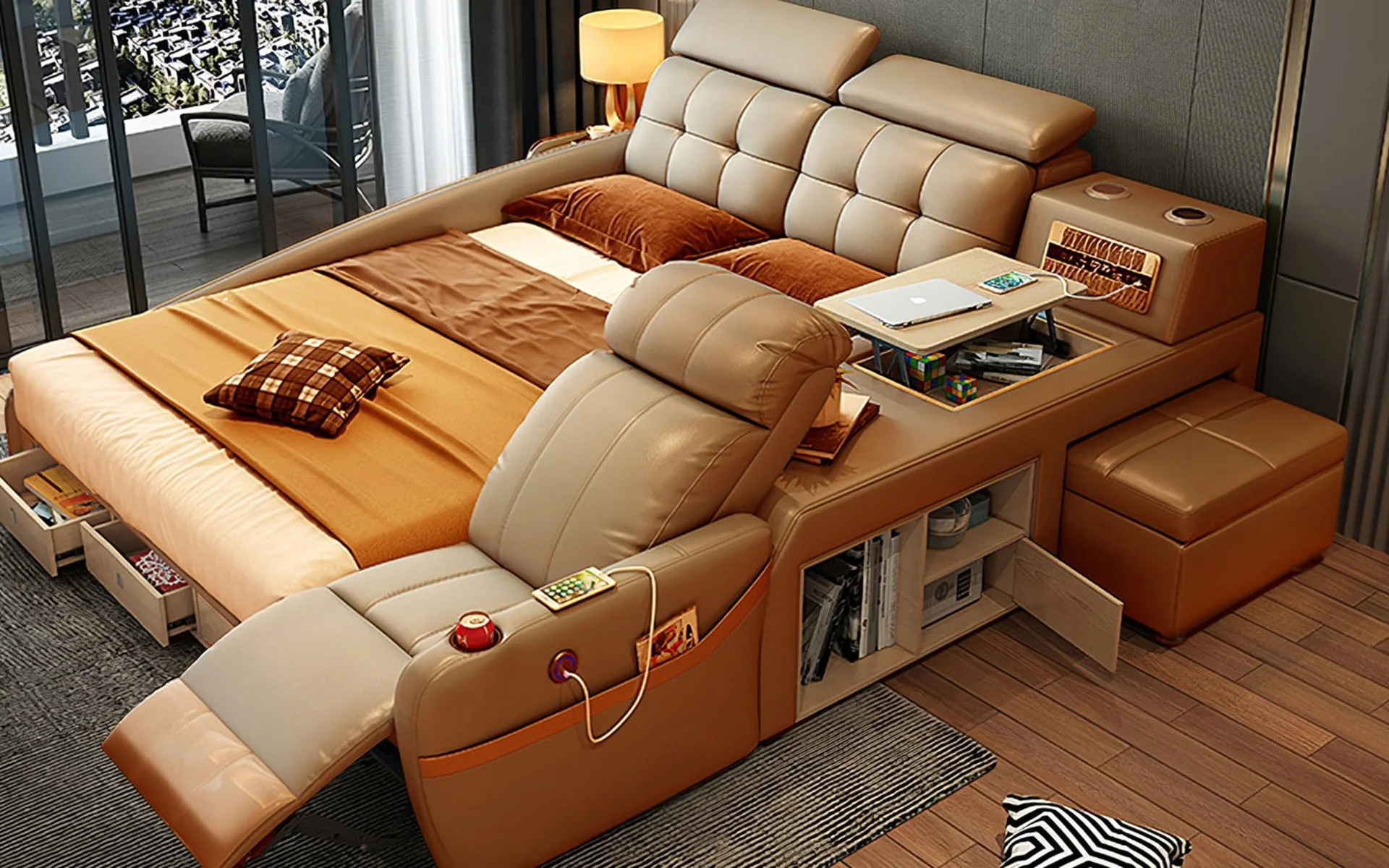 Celestia Multifunctional Smart Bed - Image 28