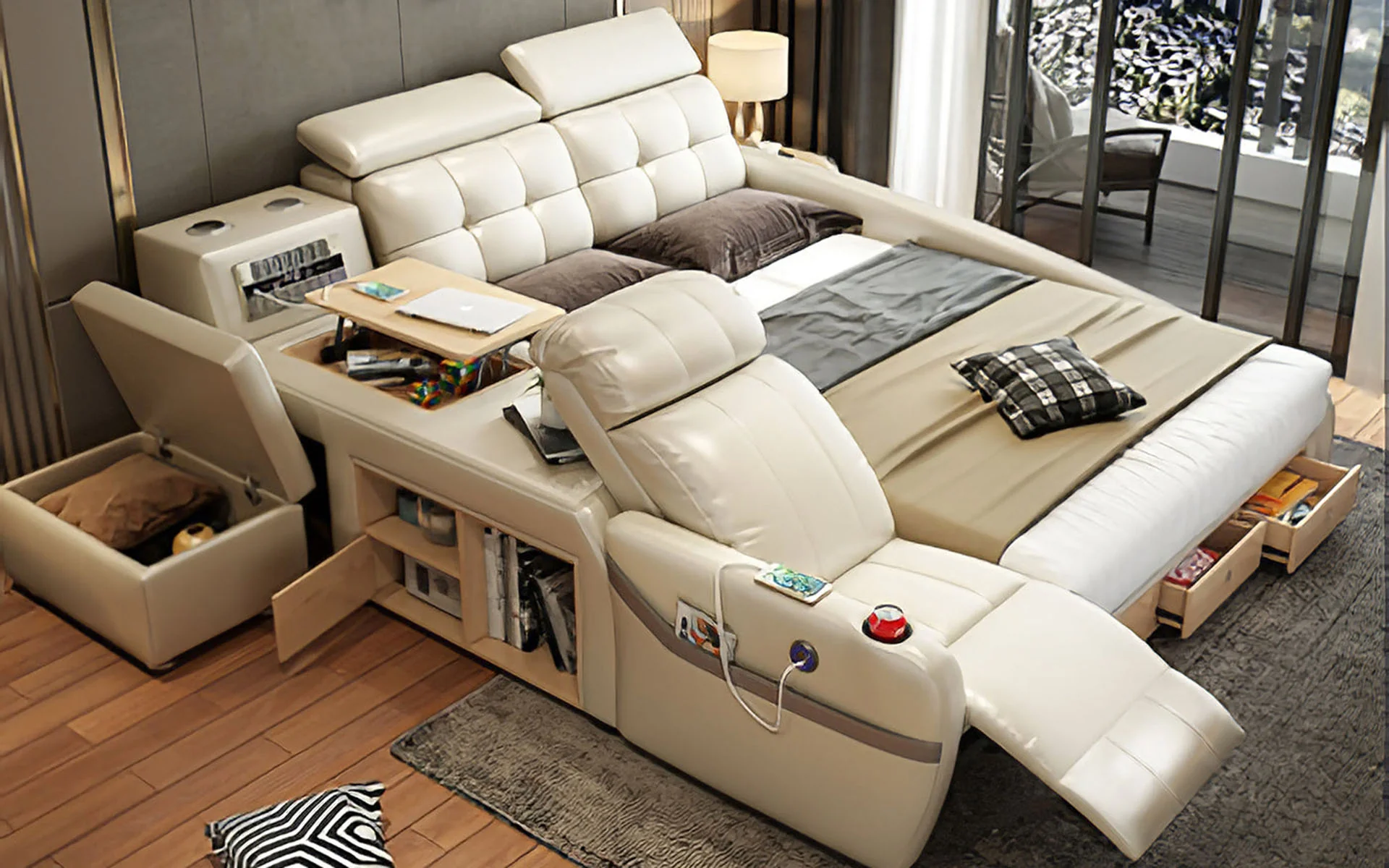 Celestia Multifunctional Smart Bed - Image 7