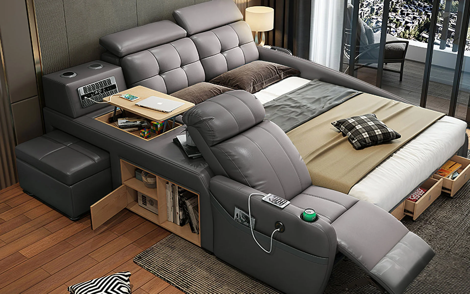 Celestia Multifunctional Smart Bed - Image 9