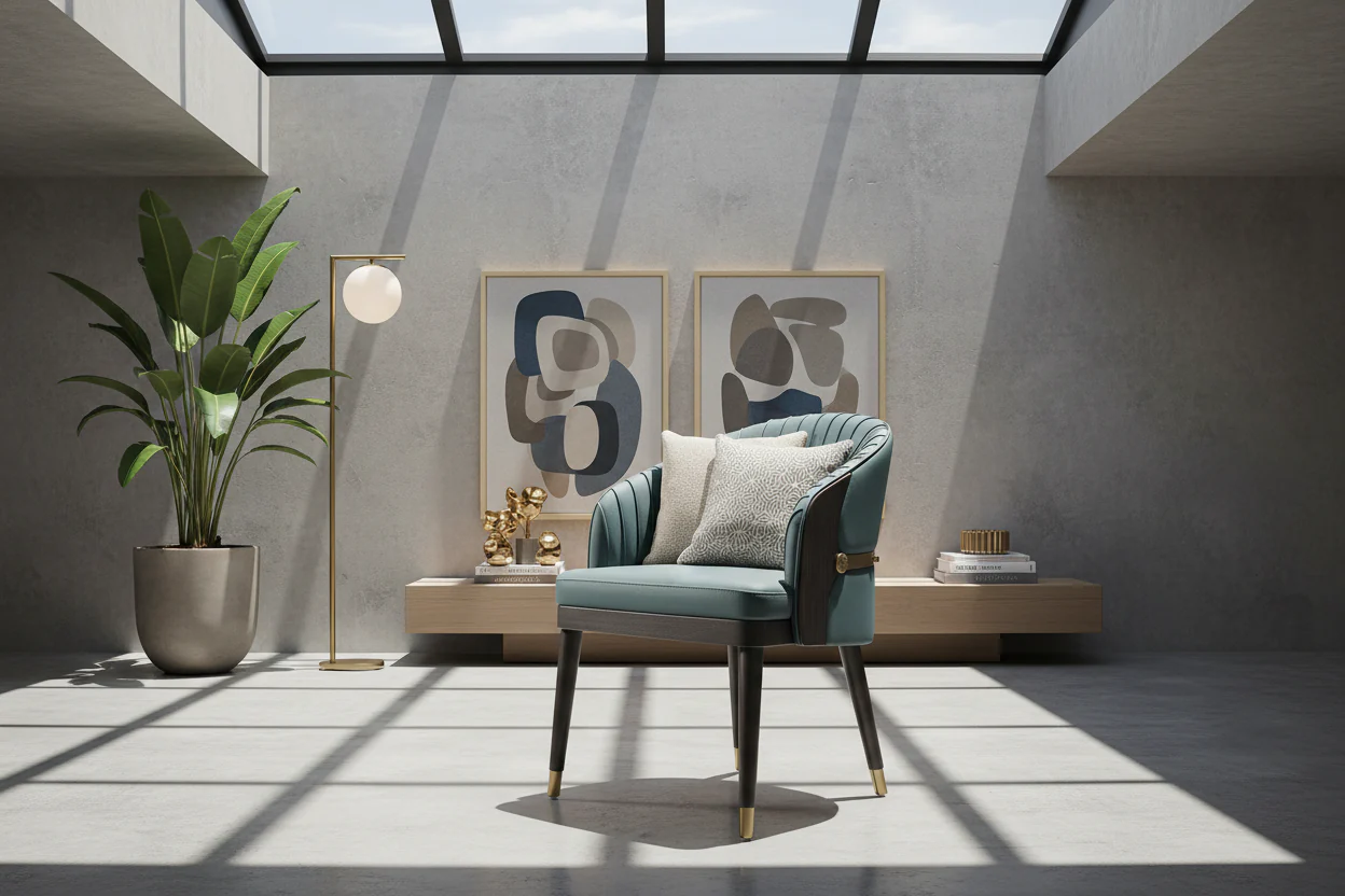 Imperial Jade Dining Chair - Image 4