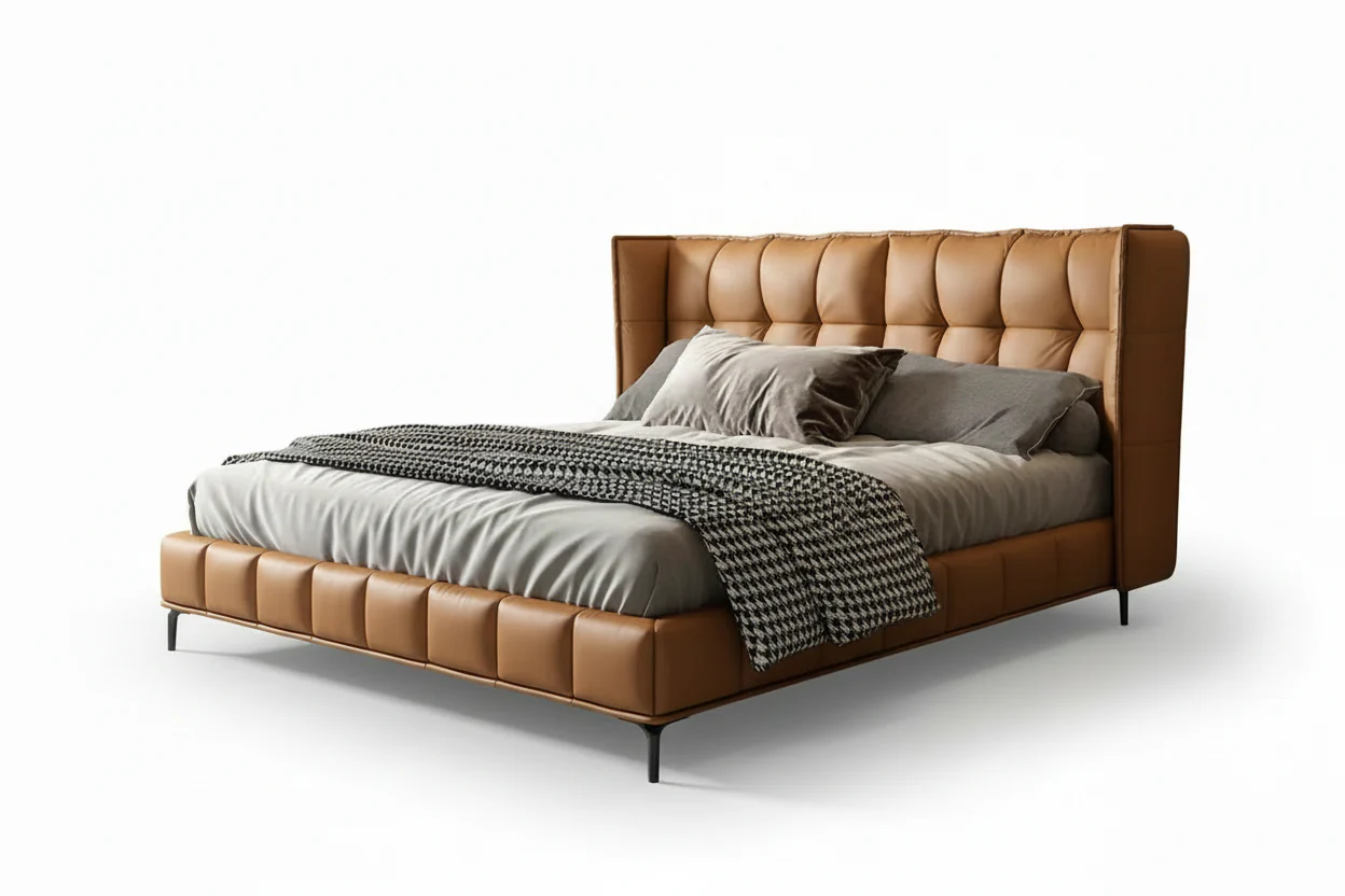 Chateau Luxe Tufted Platform Bed