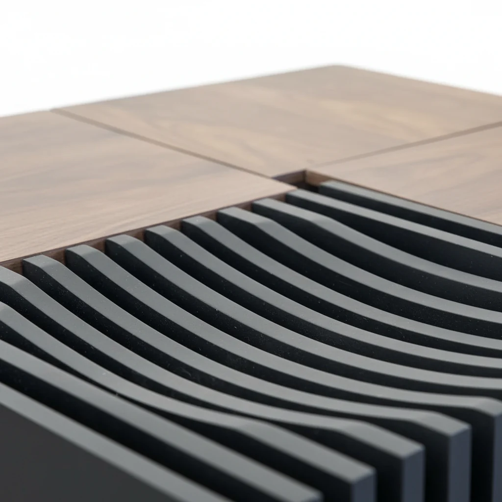 Axis Modern Square Coffee Table - Image 2