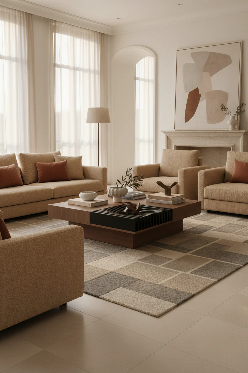 Axis Modern Square Coffee Table - Image 4