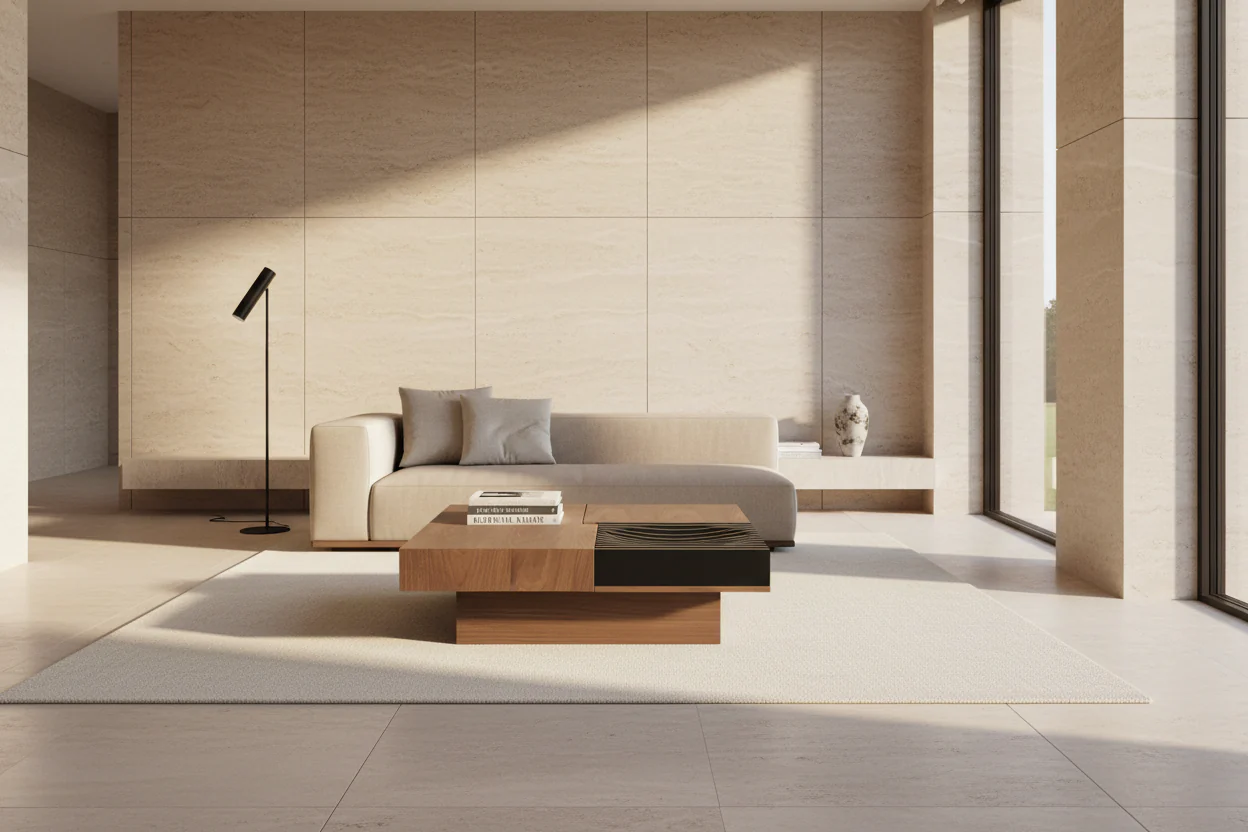 Axis Modern Square Coffee Table - Image 5