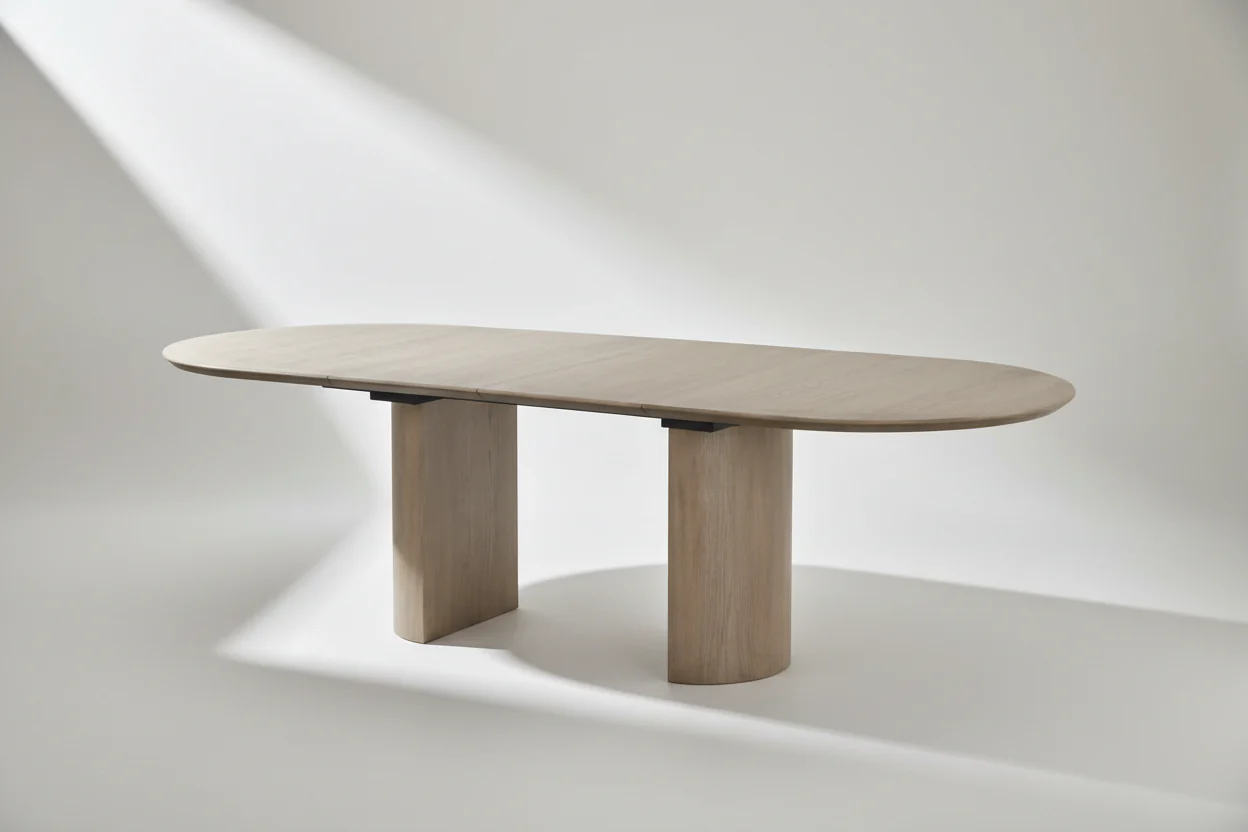 Clement Modern Farmhouse Dining Table - Image 2