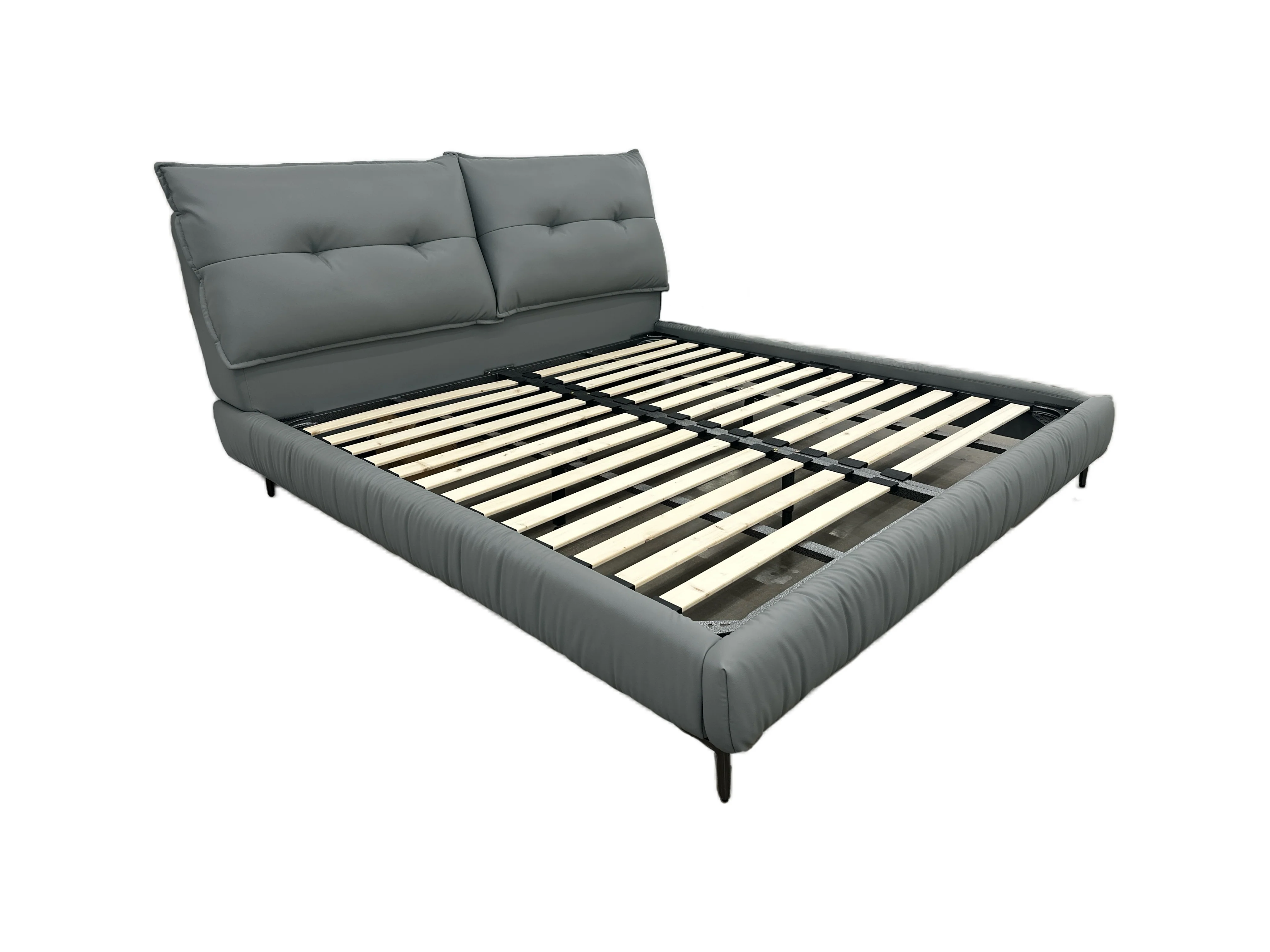 CloudNest Pillowed Platform Bed - Image 9