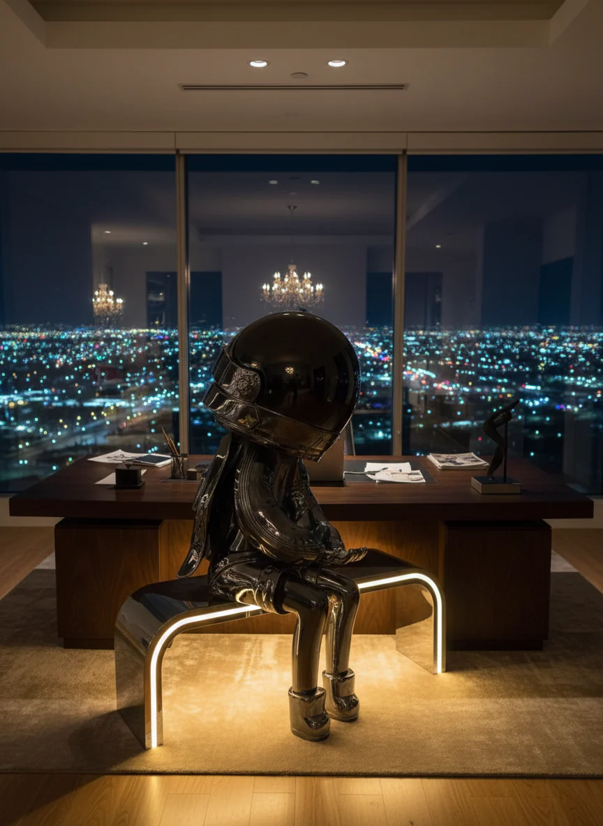 Companion Astronaut Decor Sculpture - Image 3