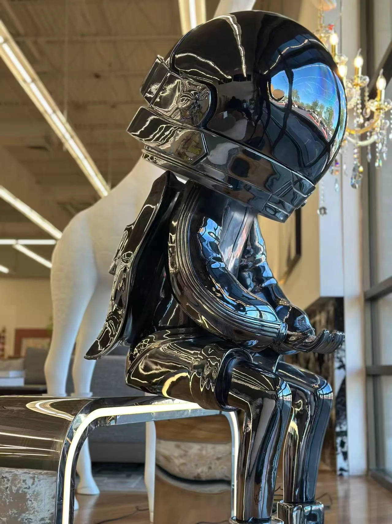 Companion Astronaut Decor Sculpture - Image 7