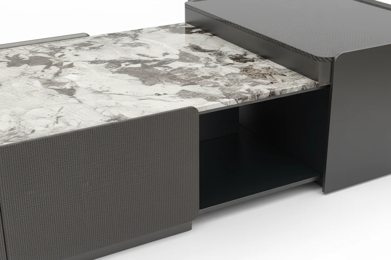 Continental Luxe Coffee Table - Image 2