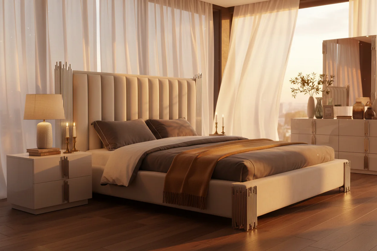 Cosmopolitan Grande Upholstered Bed - Image 2