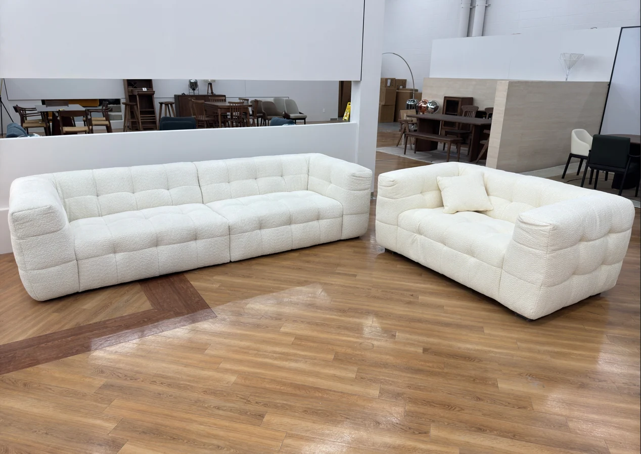 Cotton Comfort Sofa Set - Image 2