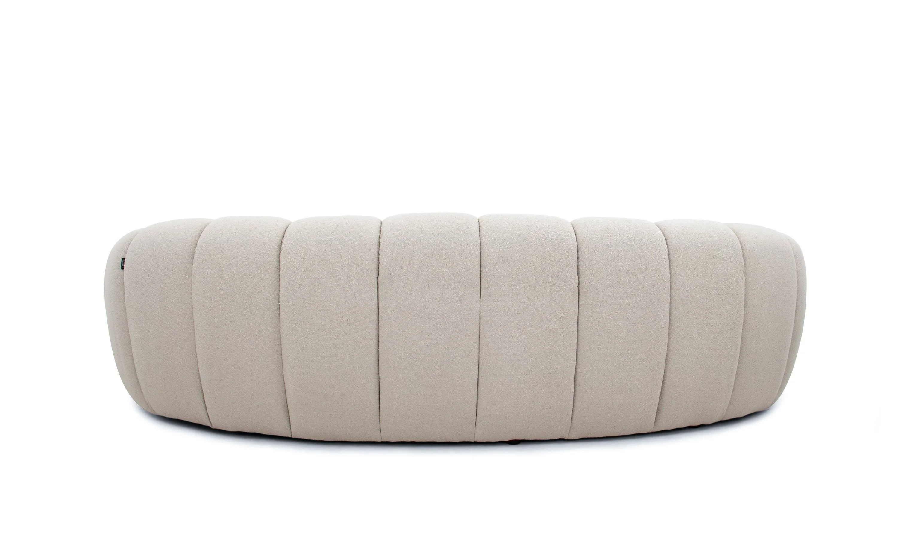 Cozy Cloud Sofa Set - Modern Curved Fabric Sofa - Image 2