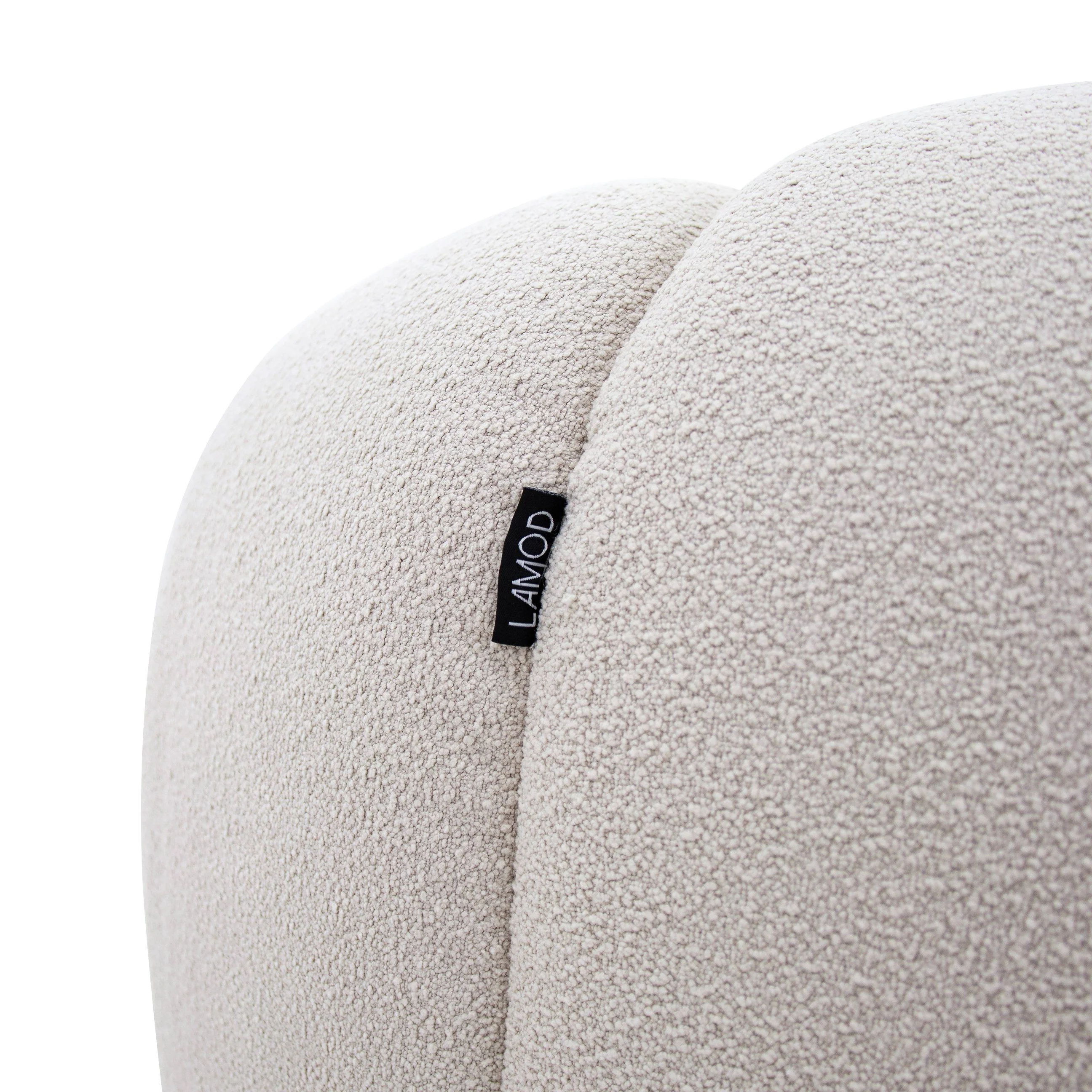 Cozy Cloud Sofa Set - Modern Curved Fabric Sofa - Image 3