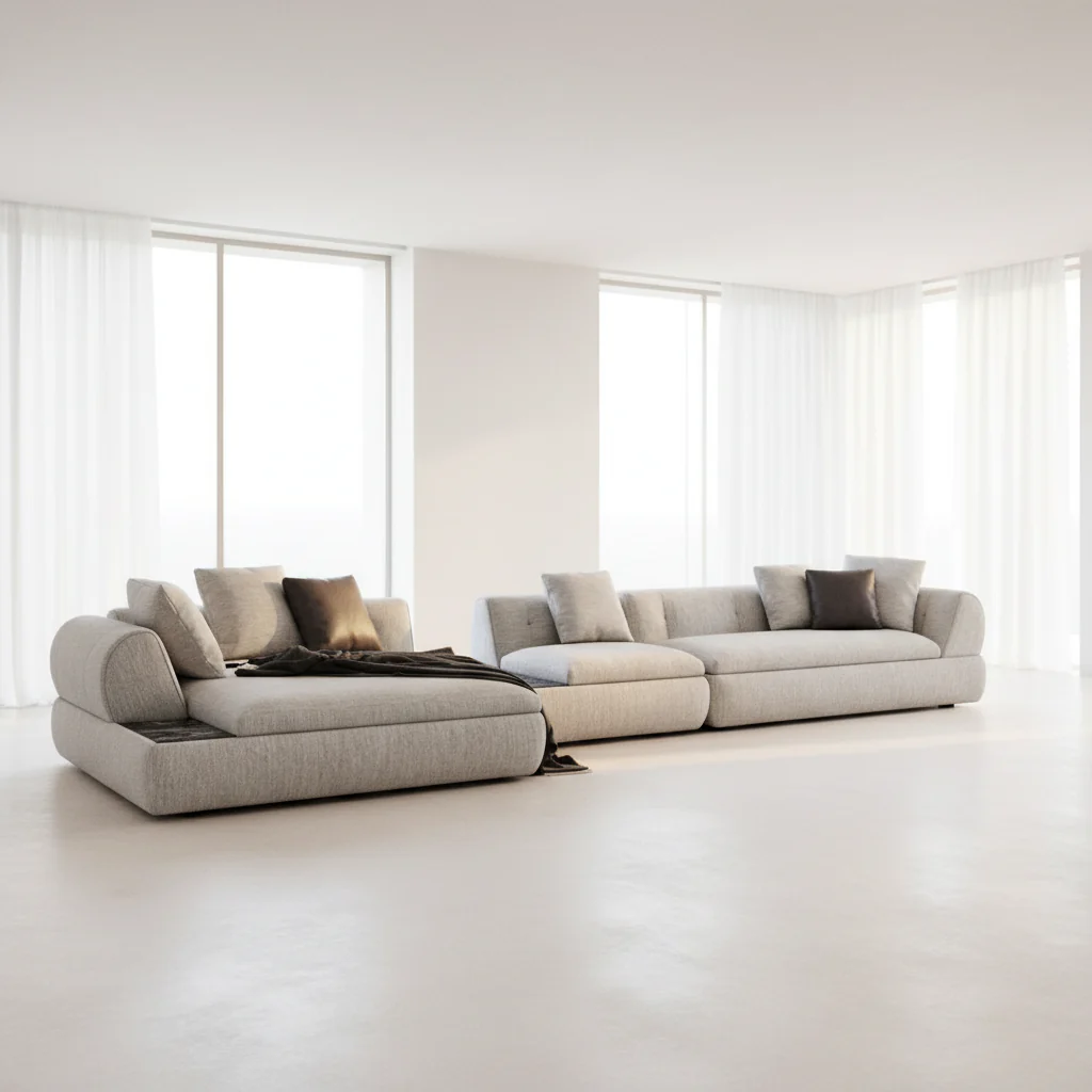 Crater Upholstered Sectional - Image 3
